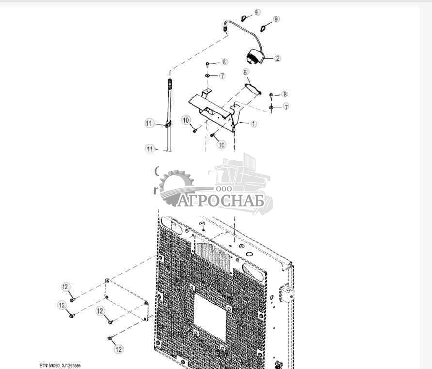 Задняя камера 